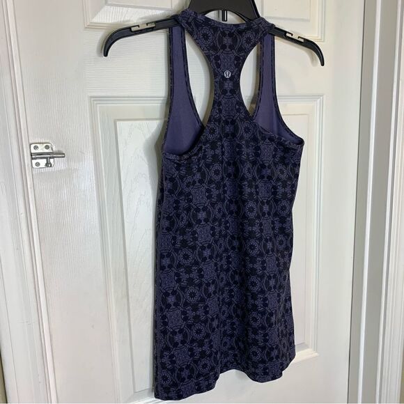 Lululemon Cool Racerback, Prisma Nightfall Size 6 - Picture 7 of 9